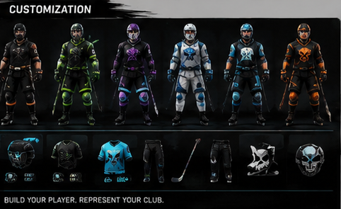 Player customization concepts