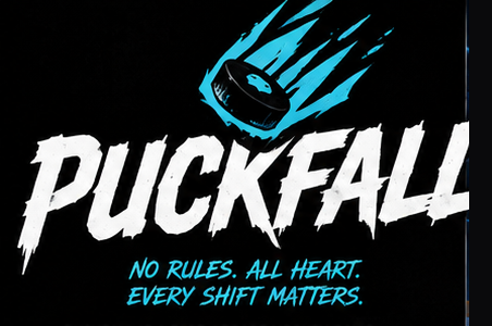 PUCKFALL — no rules. all heart. every shift matters.